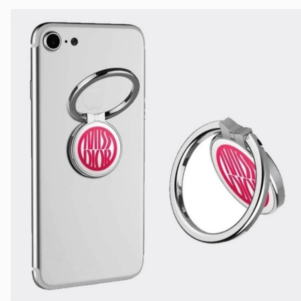 MISS DIOR GWP SILVER/RED PHONE RING HOLDER